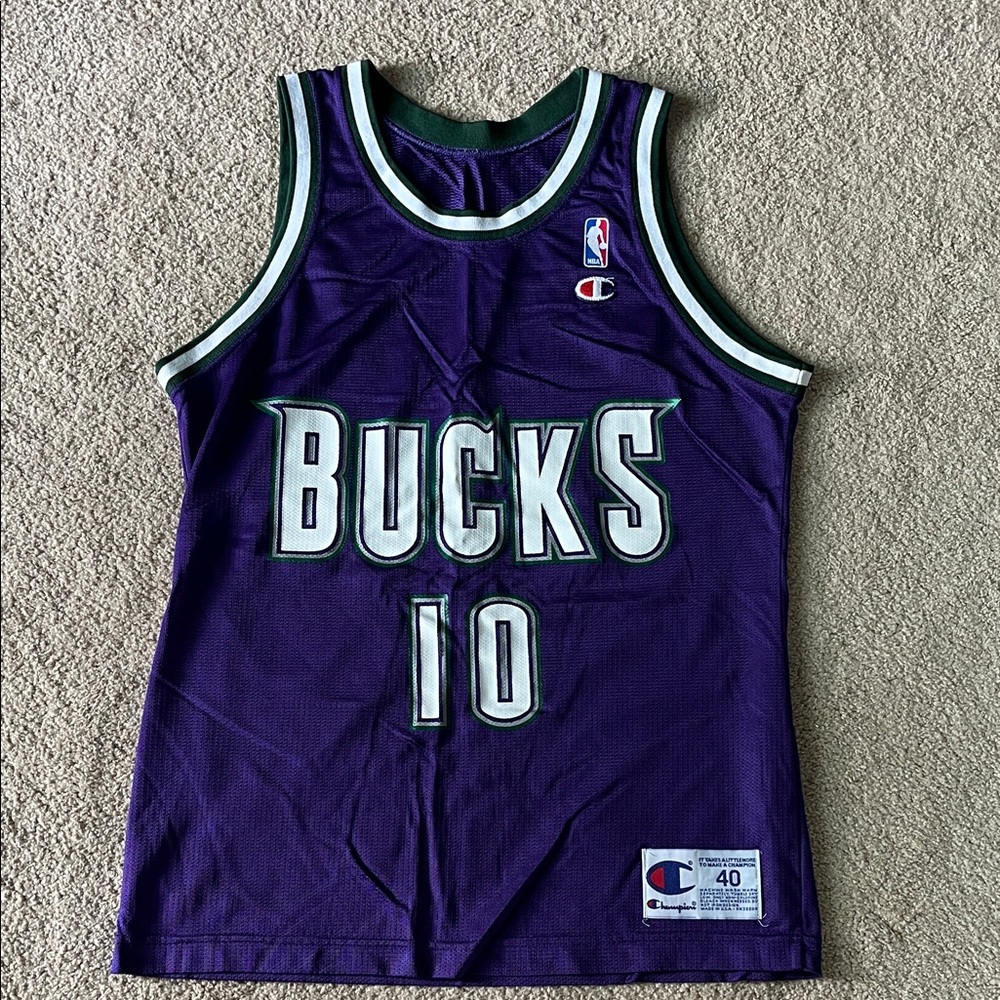 Milwaukee Bucks Todd Day Basketball Jersey
